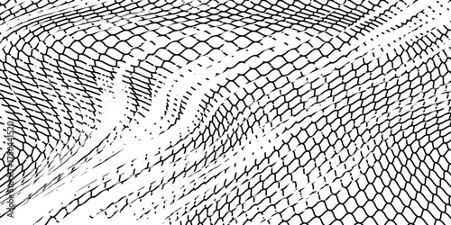 Mesh texture for fishing nets. Grunge pattern for sportswear or soccer goal, volleyball net, basketball