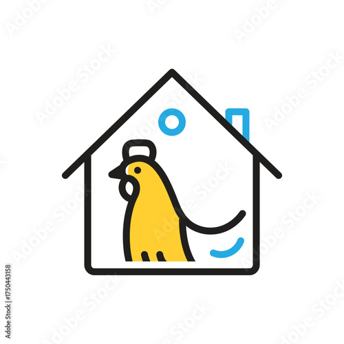 Multi color icon for domestic