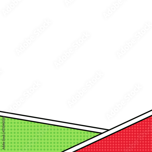 Comic Footer Illustration
