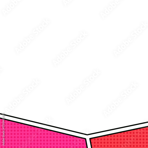 Comic Footer Illustration