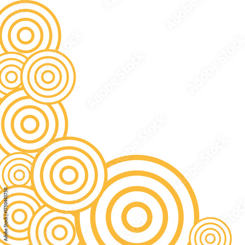 Line Lunar Circle Pattern