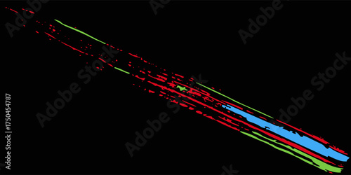 Glitch distorted grunge background . Noise destroyed texture . Trendy defect error shapes .