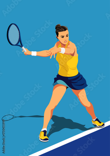 女子テニス選手