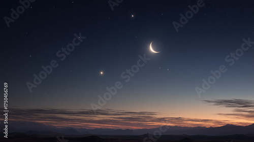 
Planetary conjunction (Jupiter & Venus 