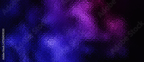 Frosted Glass Texture with Blue and Magenta Light abstract