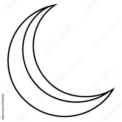 crescent moon tattoo