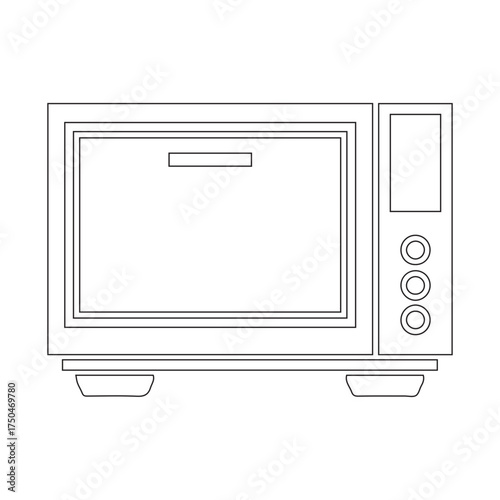 Kitchen appliance outline