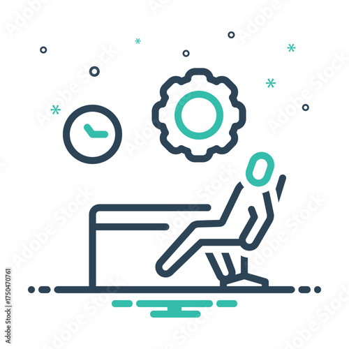 Mix icon for easygoing