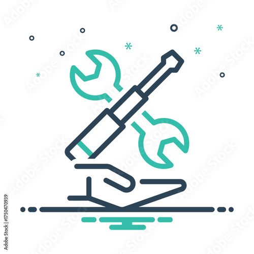 Mix icon for effortless maintenance