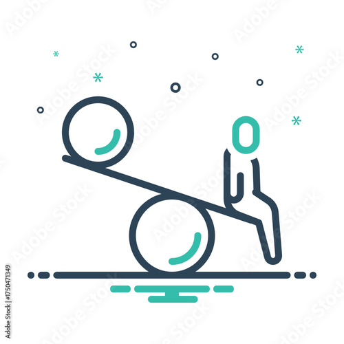 Mix icon for minimal effort