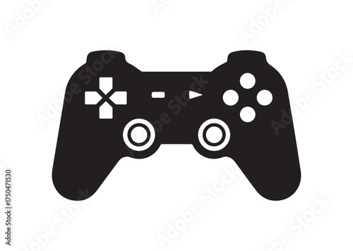 Gamepad controller icon, Gamepad controller solid vector