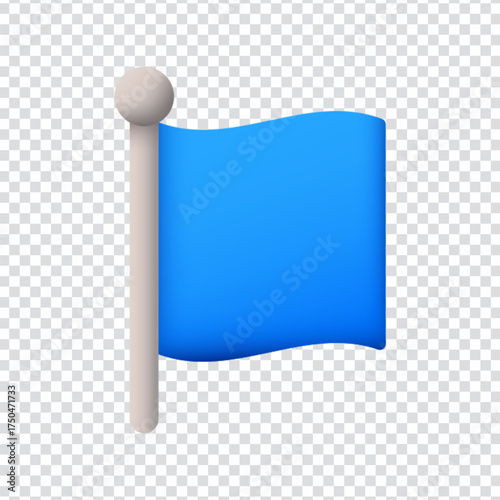 Blue Abstract Icon Design