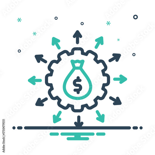 Mix icon for financial inclusion