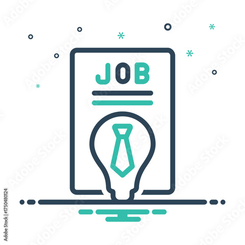 Mix icon for job creation