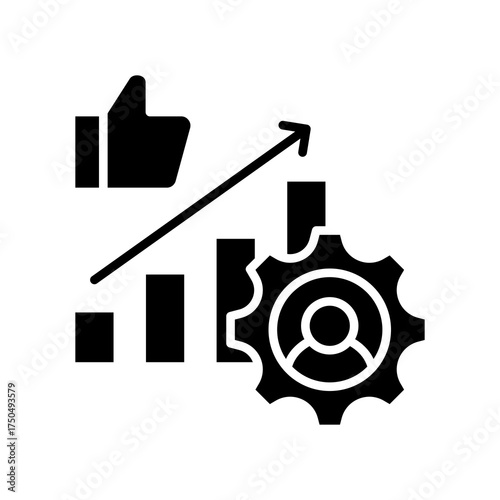 Reputation Management glyph icon