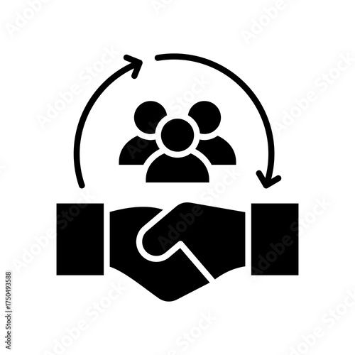 Client Relationships glyph icon