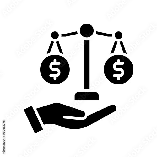 Financial Stability glyph icon