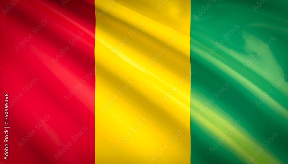 Obraz premium flag of Guinea