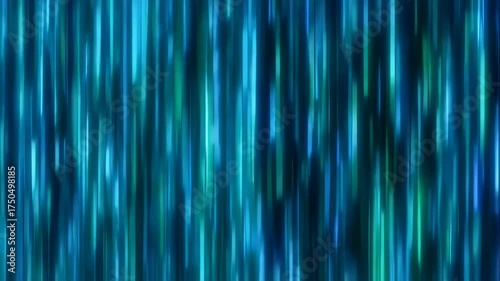 Abstract Blue Light Streaks Motion Background for Creative Projects.