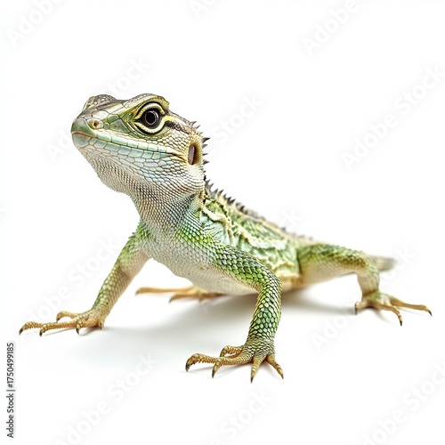 Photo of Lizard Isolated on white background
