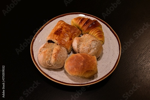 Wallpaper Mural Breakfast rolls and pastries fresh from the oven.  Torontodigital.ca