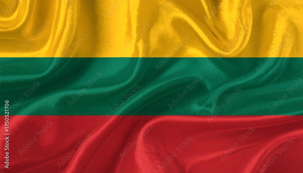 Fototapeta premium flag of Lithuania