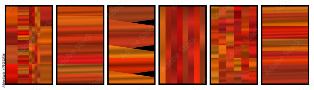 Fototapeta premium Deep lava gradient backgrounds, hot red orange fire, molten volcanic flame textures, intense powerful design, dramatic energy patterns, burning passion colors, bold fiery wallpaper collection