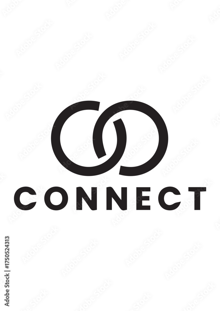 Fototapeta premium 62 A hendwritting typography graphic t - shirt design text connect-01