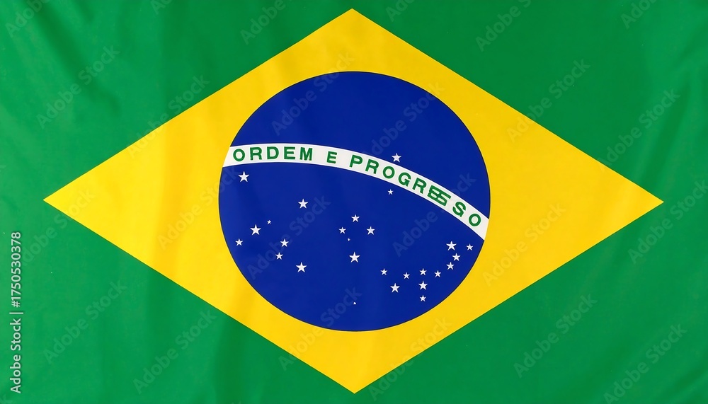Obraz premium flag of Brazil