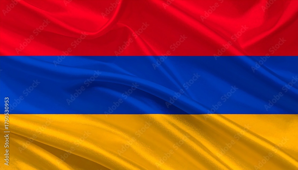 Naklejka premium flag of Armenia