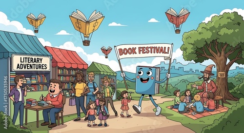 Book Festival Extravaganza - A Celebration of Literary Adventures.