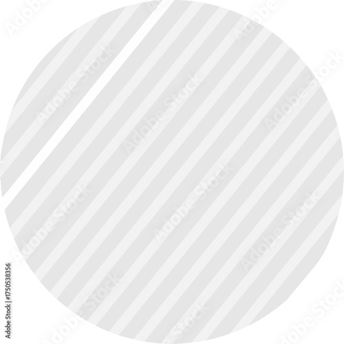 Diagonal stripes gray circles