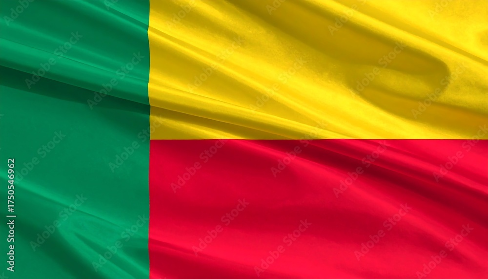 Obraz premium flag of Benin
