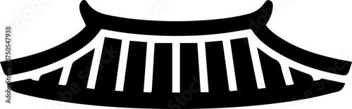 기와 지붕 아이콘