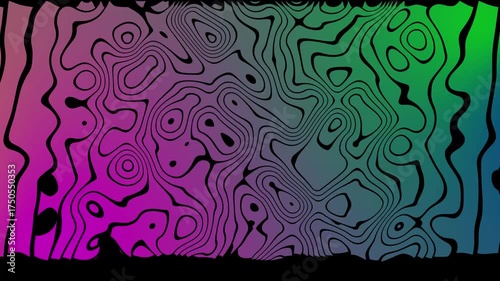 abstract Colorful psychedelic liquid background.