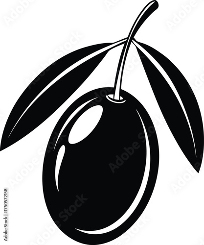 Abstract digital art of a mysterious dark silhouette figure under a moody sky isolated on transparent background