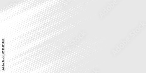 Dot white gray wave light technology texture background. Abstract big data digital concept. modern eps 10