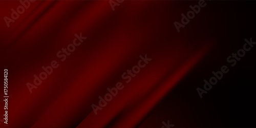 The effect of red light in fast motion on a black background. blurred abstract background with long exposure. neon light