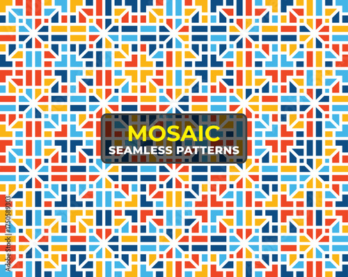 Aesthetic Colorful Pattern Background for Trendy Modern Design Collections
