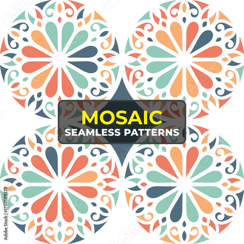Aesthetic Colorful Pattern Background for Trendy Modern Design Collections