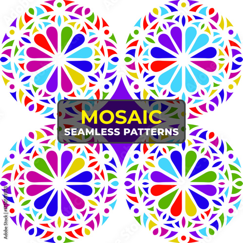 Retro Colorful Pattern Background in 90s Style with Modern Creative Texture