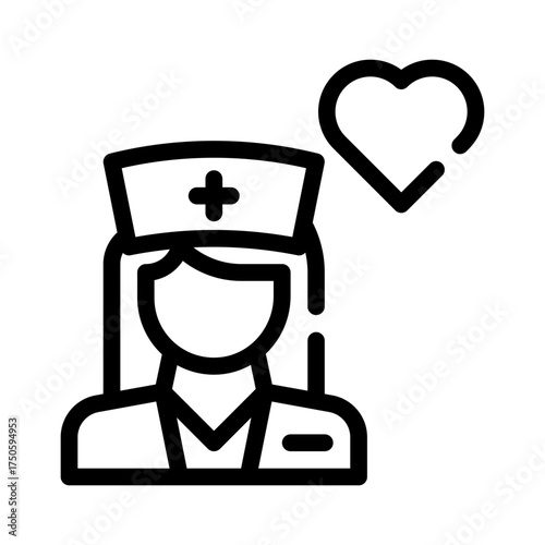 nurse line icon