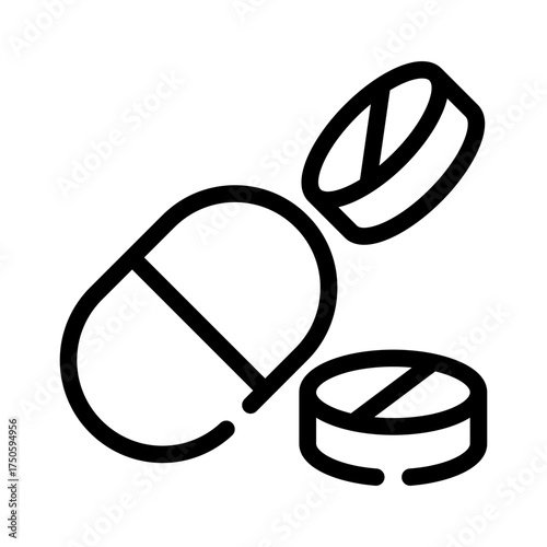 medication line icon