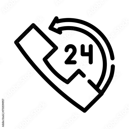 helpline line icon