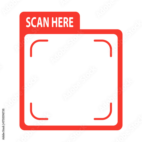 QR Code Placement Frame