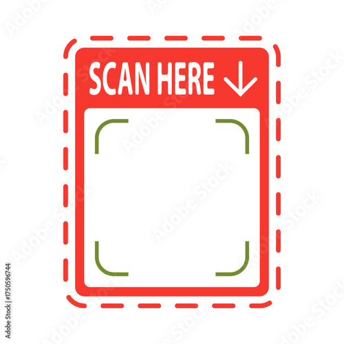 QR Code Placement Frame