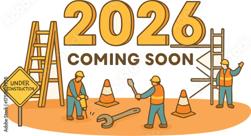under construction design