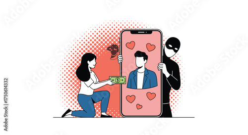 Beware of online dating scams that target lonely individuals and steal their money.