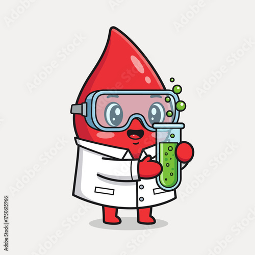 Collection of Kawaii Blood Drop Doctor in Professional Healthcare Roles