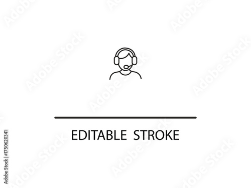 Get outstanding customer support with this clean, modern help desk icon for your website or app design, fully customizable for your brand.